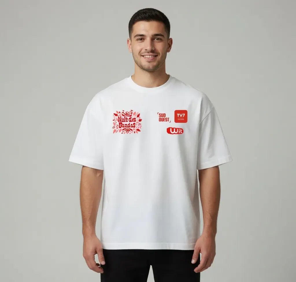 T-shirt Oversize Unisexe (XS)