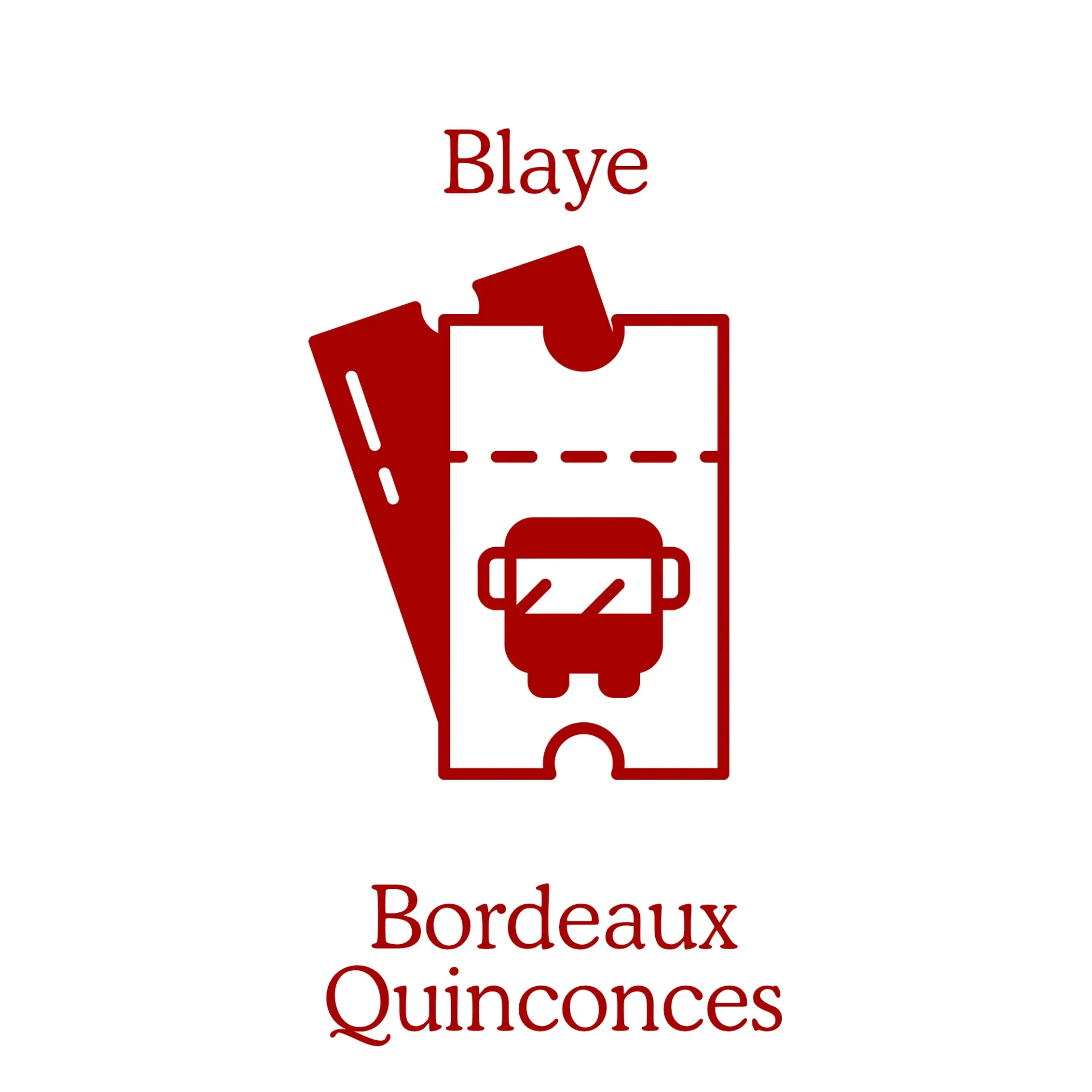 Transport Aller/Retour Bordeaux-Blaye